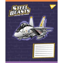 Тетрадь Yes Steel Beasts А5 12 листов линия Фото 4