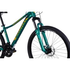 Велосипед Discovery 26" MYSTIQUE DD рама-15" AL 2025 зелений Фото 4