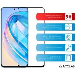 Стекло защитное ACCLAB Full Glue Honor X8A Black Фото 2