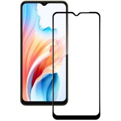 Стекло защитное ACCLAB Full Glue Oppo A38 4G Black Фото 1