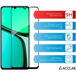 Стекло защитное ACCLAB Full Glue Realme C61 Black Фото 2