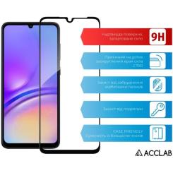 Стекло защитное ACCLAB Full Glue Samsung A05 Black Фото 2
