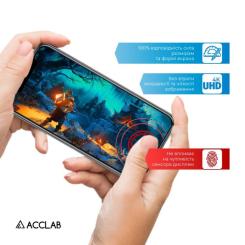 Стекло защитное ACCLAB Full Glue Samsung A05 Black Фото 5