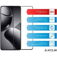 Стекло защитное ACCLAB Full Glue Xiaomi 14T Pro Black Фото 2
