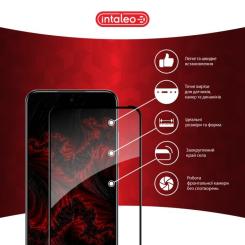 Стекло защитное Intaleo Full Glue Infinix Hot 50i Black Фото 2