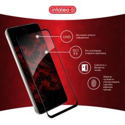 Стекло защитное Intaleo Full Glue Infinix Hot 50i Black Фото 3