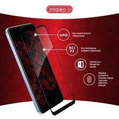 Стекло защитное Intaleo Full Glue Oppo A57S Black Фото 3