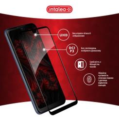 Стекло защитное Intaleo Full Glue ZTE Blade L220 Black Фото 3