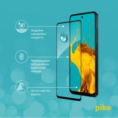 Стекло защитное Piko Full Glue Moto G04 Black Фото 3