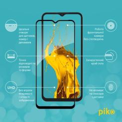Стекло защитное Piko Full Glue Xiaomi Poco M5 Black Фото 1