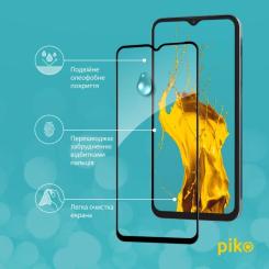 Стекло защитное Piko Full Glue Xiaomi Poco M5 Black Фото 3