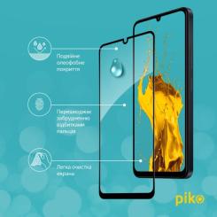 Стекло защитное Piko Full Glue Xiaomi Redmi 13C Black Фото 3