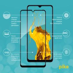 Стекло защитное Piko Full Glue ZTE Blade A72 Black Фото 1