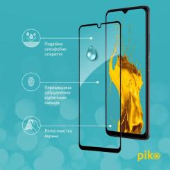 Стекло защитное Piko Full Glue ZTE Blade A72 Black Фото 3