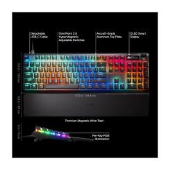 Клавиатура SteelSeries Apex Pro Gen 3 USB UA Black Фото 3