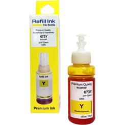 Чернила Premium Quality Epson 673 70мл Yellow Фото