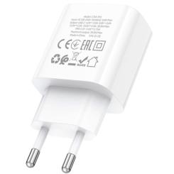 Зарядное устройство HOCO C76A Pro Majestic USB-C PD30W White Фото 4