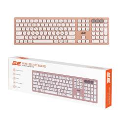 Клавиатура 2E KS270 109key Wireless UA Rose/White Фото 9