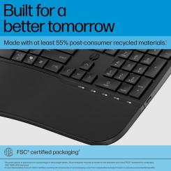 Клавиатура HP 680 Comfort Dual-Mode UA Black Фото 4