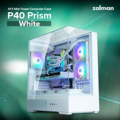 Корпус для ПК Zalman P40PRISMWHITE Фото 1