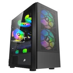 Корпус для ПК 1stPlayer X4-M-BK-2F1P-1F1 Фото 1