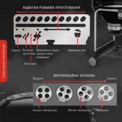Гриль-барбекю Weber Performer Original GBS 57cm Black Фото 9