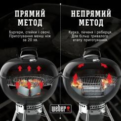 Гриль-барбекю Weber Performer Original GBS 57cm Black Фото 11