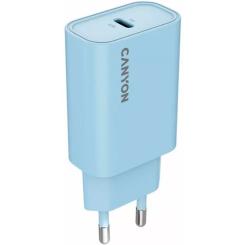 Зарядное устройство Canyon 30CL OnCharge USB-C PD30W Light Blue Фото