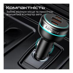 Зарядное устройство Promate 2xUSB-C PD + USB-A QC3.0 Фото 5