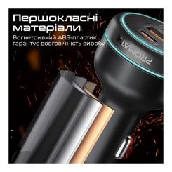 Зарядное устройство Promate 2xUSB-C PD + USB-A QC3.0 Фото 6