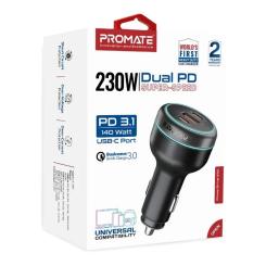 Зарядное устройство Promate 2xUSB-C PD + USB-A QC3.0 Фото 8