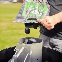 Брикеты Weber з кокосової стружки 4 кг Фото 3