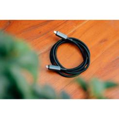 Дата кабель Verbatim USB-C to USB-C 1.2m 240W black Фото 5