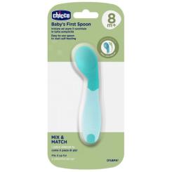 Набор детской посуды Chicco Ложка First Spoon 8 м+ Фото 1