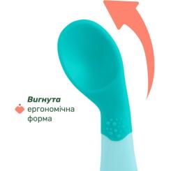 Набор детской посуды Chicco Ложка First Spoon 8 м+ Фото 2