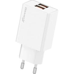 Зарядное устройство Grand-X CH-15W 2xUSB 10.5W Black Фото 1