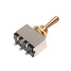 Переключатель для гитары Paxphil Closed 3-Way Toggle Switch (Gold) Фото