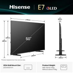 Телевизор Hisense 50E7Q Фото 4