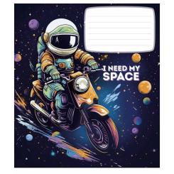 Тетрадь Школярик I need my space 12 листов линия Фото 2