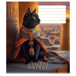 Тетрадь Школярик Ancient wildlife 24 аркуша лінія Фото