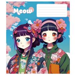 Тетрадь Школярик Kawaii 48 листов линия Фото 4