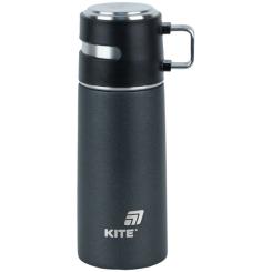 Термос Kite 350 мл чорний Фото