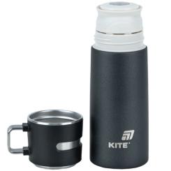 Термос Kite 350 мл чорний Фото 1