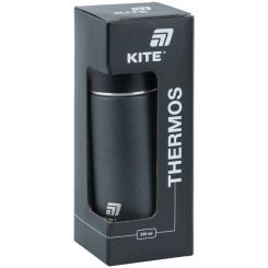 Термос Kite 350 мл чорний Фото 3