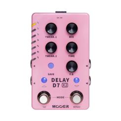 Педаль эффектов Mooer D7 X2 Delay Фото