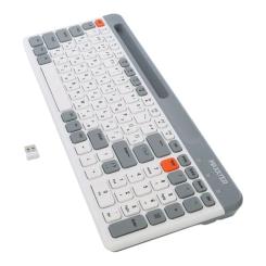 Клавиатура Maxxter KBW-02G-UA Wireless Grey Фото 3