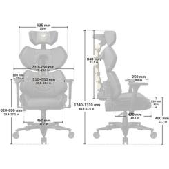 Кресло игровое Cougar Terminator Elite Gold Фото 9