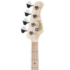 Бас-гитара Cort GB74JJ Aqua Blue Фото 2