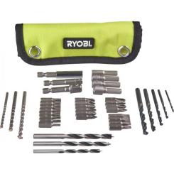 Набор сверл и бит Ryobi RAK40RM 40шт, чехол Фото 1