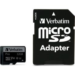 Карта памяти Verbatim 32GB microSDXC class 10 UHS-III PRO Фото